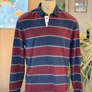 Vans long sleeve rugby shirt